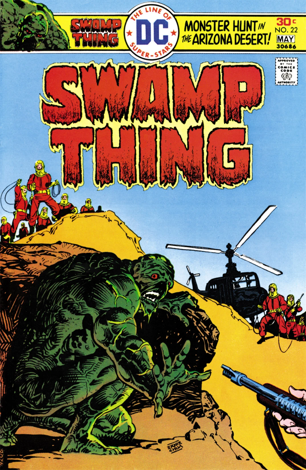 Swamp Thing #22 (DC, 1976 — Cover A) cover